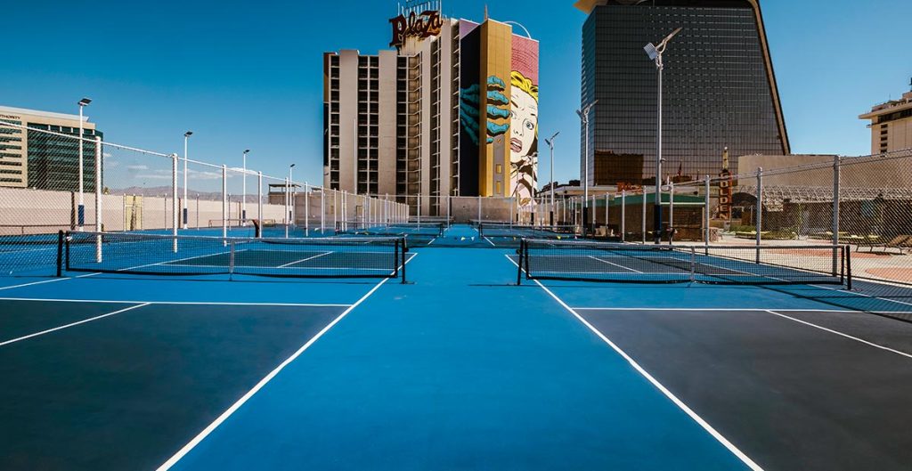 Pickleball at the Plaza Hotel is a fun thing to do at our recovery roundup in 2024.