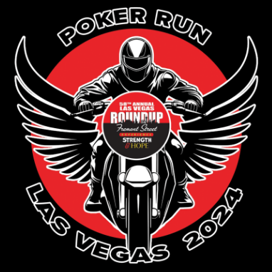 Recovery Poker Run hosted by the Las Vegas Roundup AA conference in Las Vegas, NV